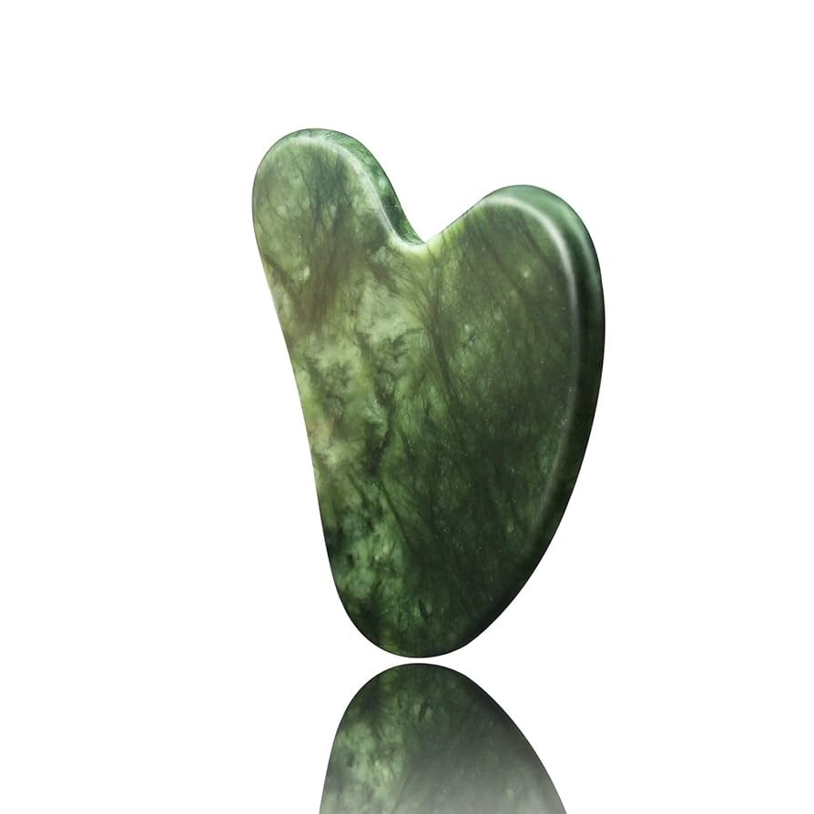 Flawless Jade Roller With Stone (marble)