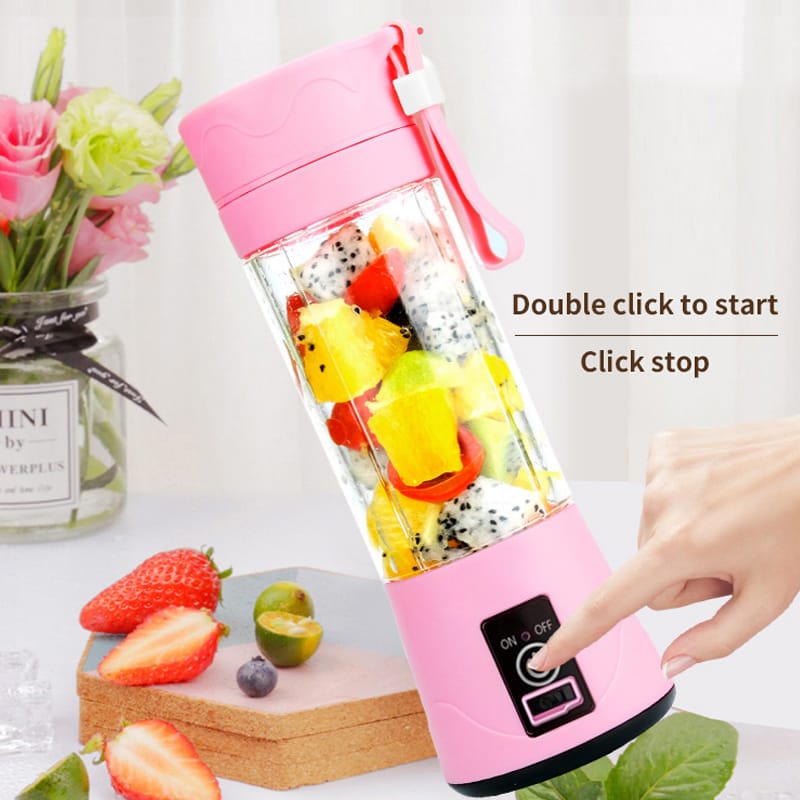 Portable Mini 6 Blade Juicer Blender