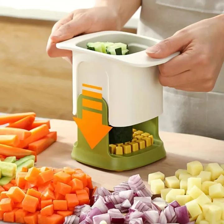 Multifunctional Vegetable Chopper Onion Dicing Artifact French Fries Slicer