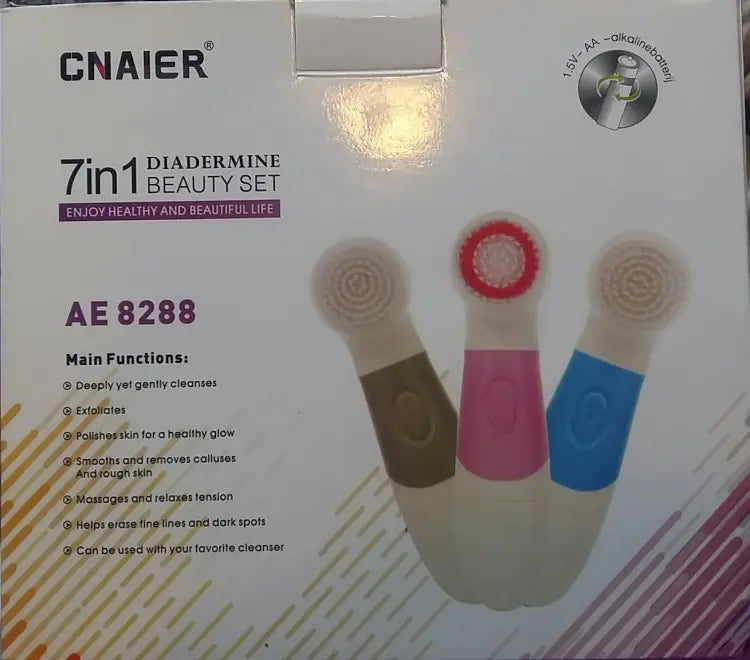 7 in 1 Facial Massager and Facial Cleansing Set