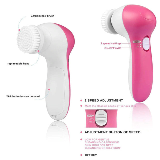 7 in 1 Facial Electric Cleanser and Massager