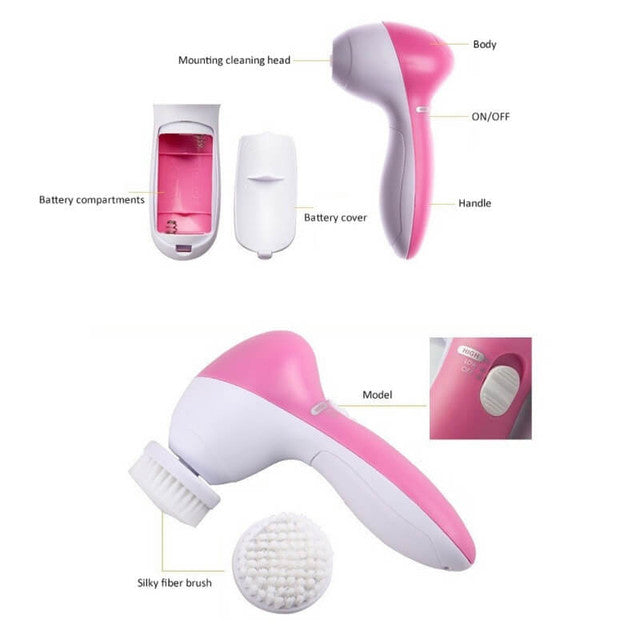 7 in 1 Facial Electric Cleanser and Massager