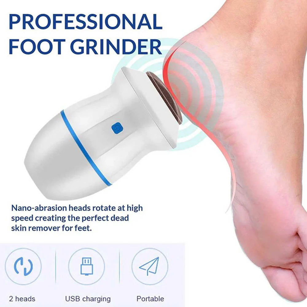 Electric foot pedicure tool
