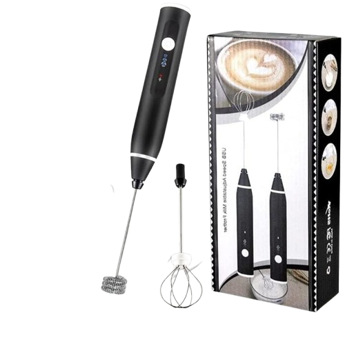 Rechargeable Electric Coffee Mixer Egg Beater Quick Frothing Action