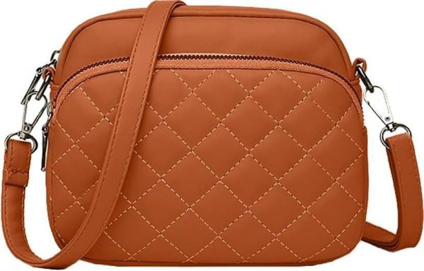 Women’s Leather Embroidered Shoulder Bag