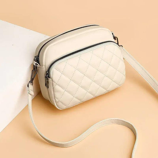 Women’s Leather Embroidered Shoulder Bag