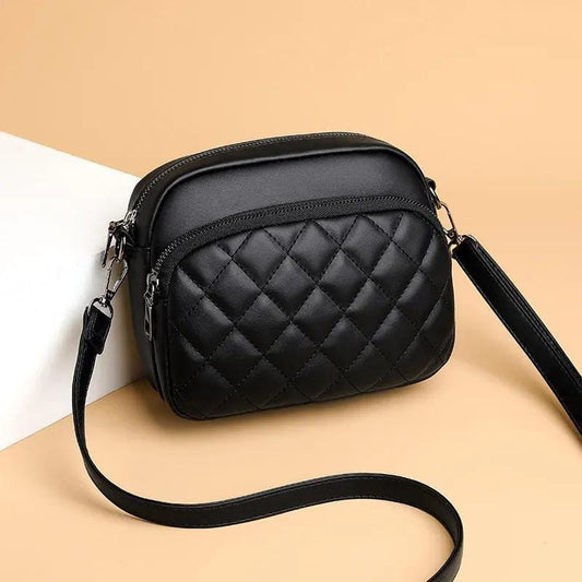 Women’s Leather Embroidered Shoulder Bag