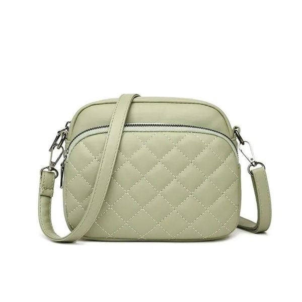 Women’s Leather Embroidered Shoulder Bag