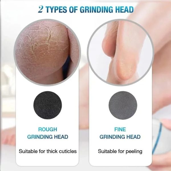 Electric foot pedicure tool