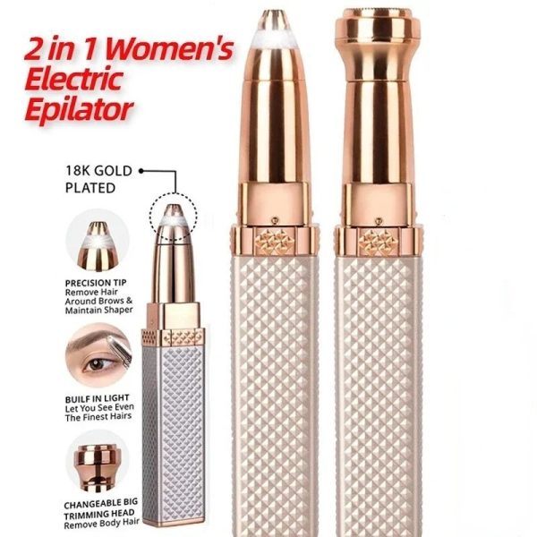 2-in-1 Women’s Electric hair removal Epilator