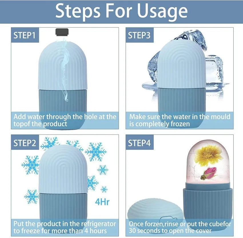 Ice Roller Facial Massage
