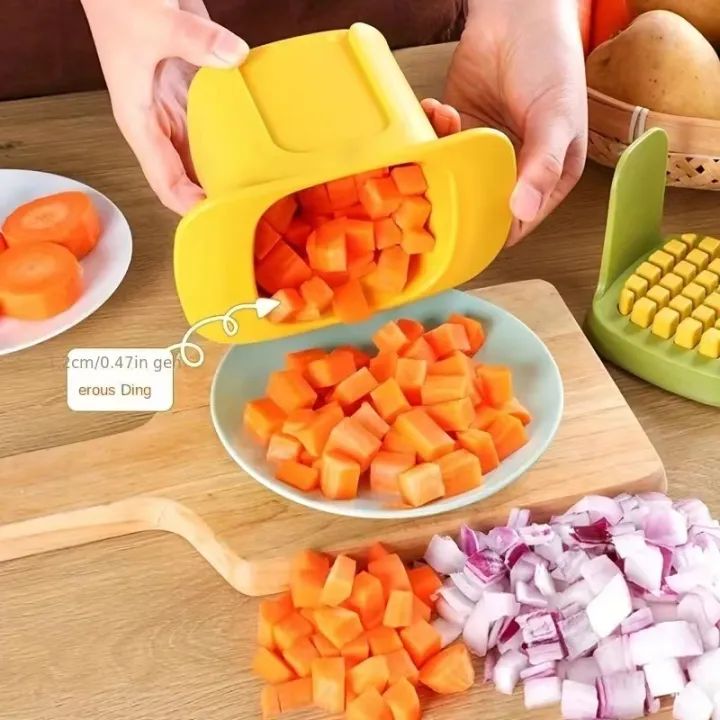 Multifunctional Vegetable Chopper Onion Dicing Artifact French Fries Slicer