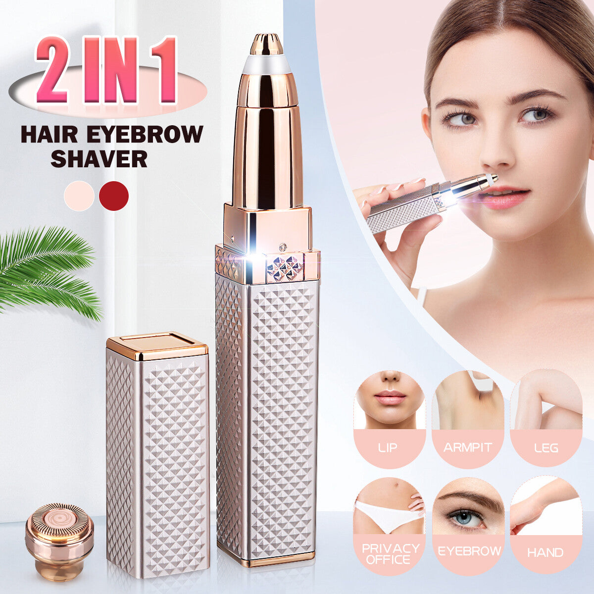 2-in-1 Women’s Electric hair removal Epilator